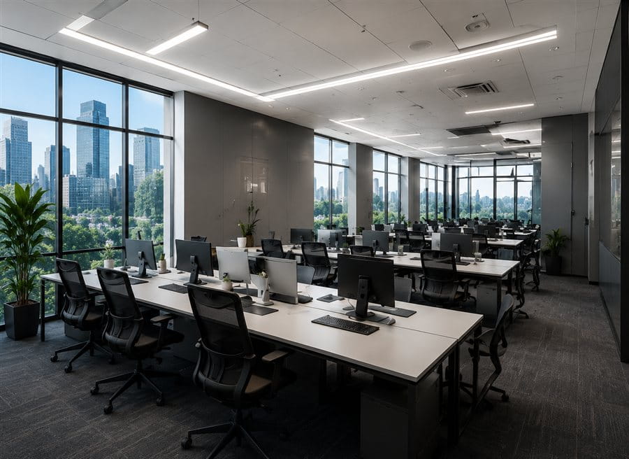 Professional office space in Manchester with VRF air conditioning